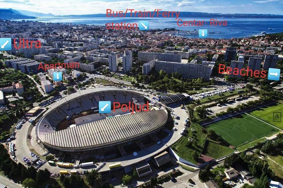 Blue Mile Apartman Сплит Экстерьер фото